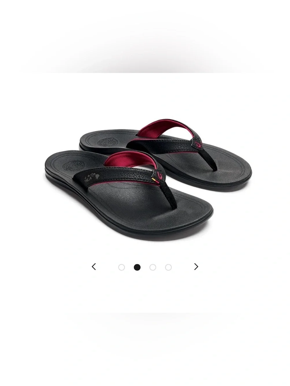 Olukai womens Hawaii lifeguard association punua kia’i slippers/ sandals. Size 7